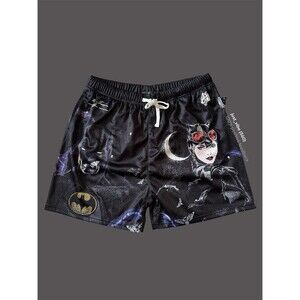 Darc Sport x Batman Bat And The Catwoman Mesh Shorts Men’s 2XL 693/1000 NWT